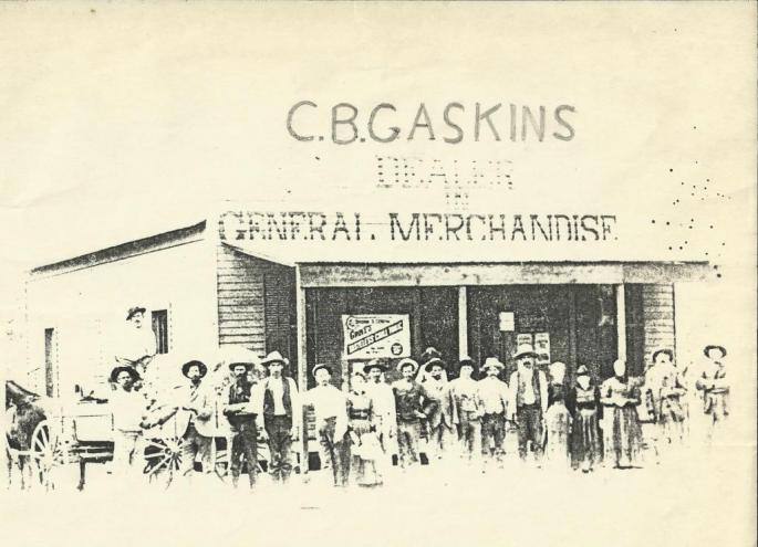 C.B. Gaskins Dealer in General Merchandise